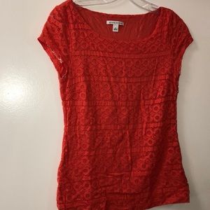 Orange business like shirt